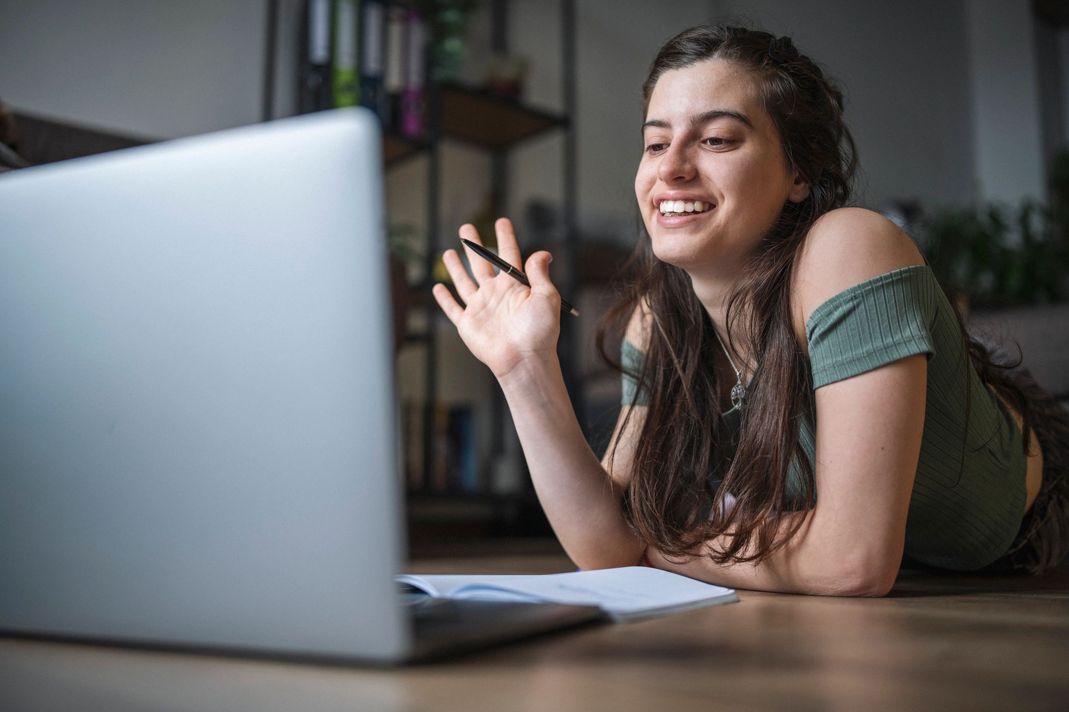 female student testimonial online learning