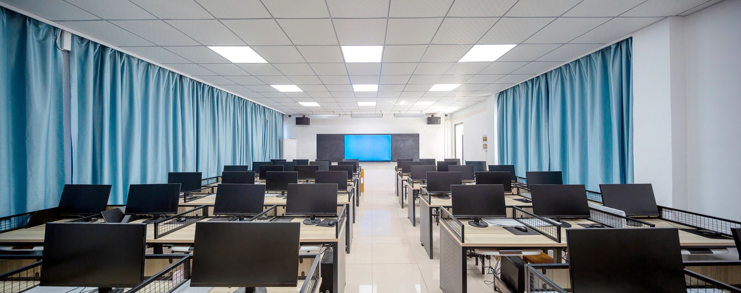 modern AI education platform classroom
